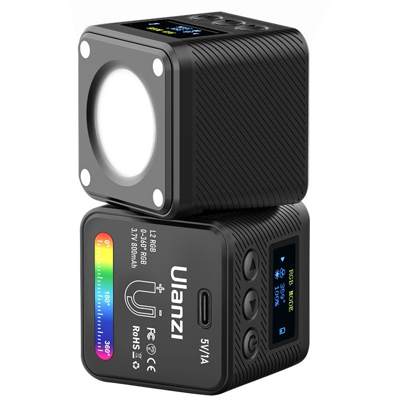 Full Color Mini Lithium Magnetic Camera Fill Light